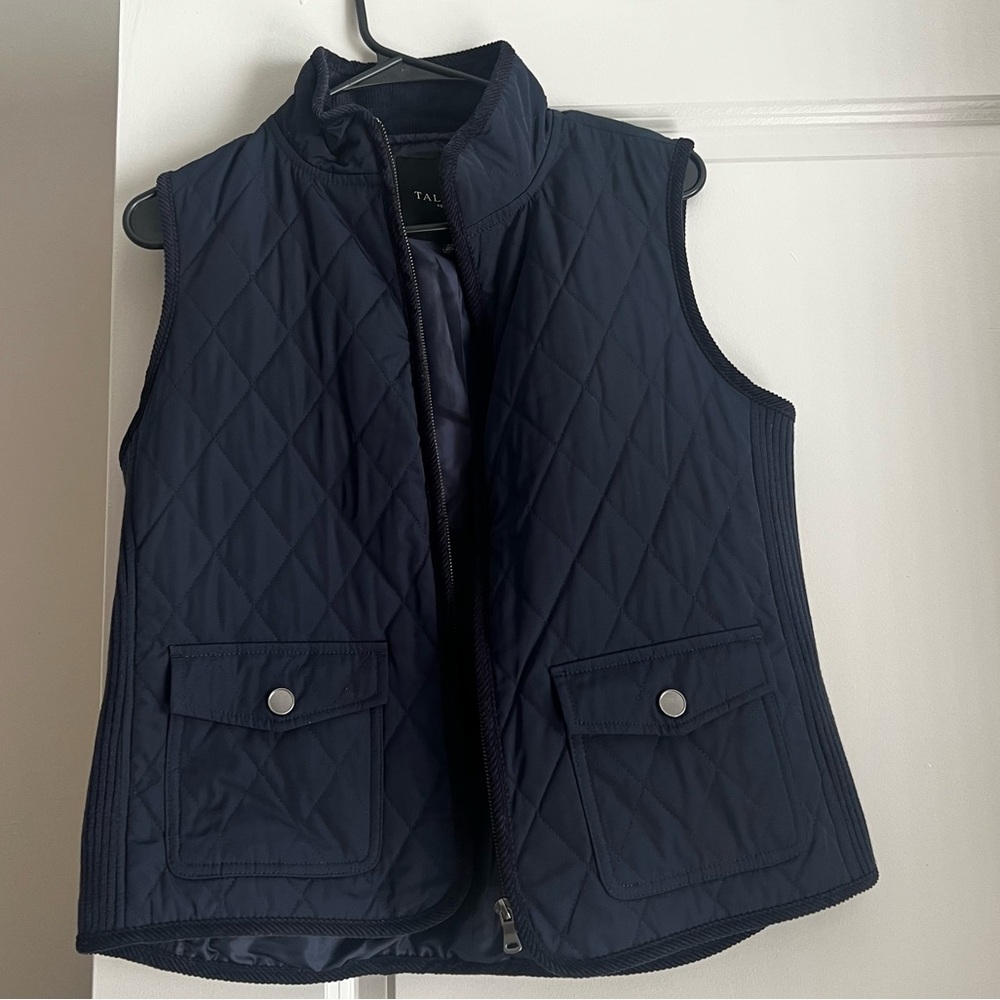 Talbots Midnight Blue Vest